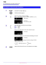 Предварительный просмотр 106 страницы Hioki BT3564 Instruction Manual