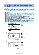 Предварительный просмотр 40 страницы Hioki BT5525 Instruction Manual