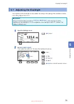 Предварительный просмотр 73 страницы Hioki BT5525 Instruction Manual