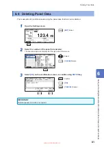 Предварительный просмотр 81 страницы Hioki BT5525 Instruction Manual