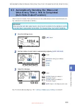 Предварительный просмотр 111 страницы Hioki BT5525 Instruction Manual