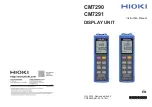 Предварительный просмотр 1 страницы Hioki CM7290 Instruction Manual