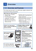 Preview for 21 page of Hioki DT4251 Instruction Manual