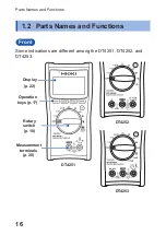 Preview for 22 page of Hioki DT4251 Instruction Manual