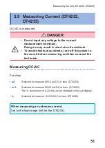 Preview for 57 page of Hioki DT4251 Instruction Manual