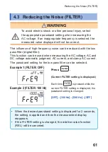 Preview for 67 page of Hioki DT4251 Instruction Manual