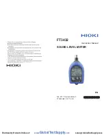 Preview for 1 page of Hioki FT3432 Instruction Manual