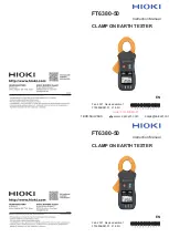 Предварительный просмотр 1 страницы Hioki FT6380-50 Instruction Manual