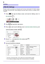 Preview for 10 page of Hioki HiLogger 3145-20 Instruction Manual