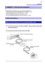 Предварительный просмотр 11 страницы Hioki HiLogger 3145-20 Instruction Manual