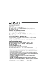 Preview for 400 page of Hioki IM3533 Instruction Manual