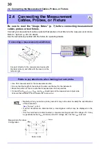 Preview for 38 page of Hioki IM3570 Instruction Manual