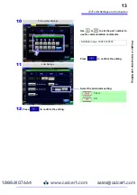 Preview for 14 page of Hioki IM7580A Series Communication Instruction Manual