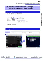 Preview for 16 page of Hioki IM7580A Series Communication Instruction Manual