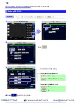 Preview for 19 page of Hioki IM7580A Series Communication Instruction Manual