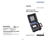 Hioki IR3455 Instruction Manual предпросмотр