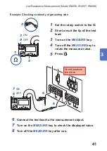 Предварительный просмотр 45 страницы Hioki IR4055 Instruction Manual