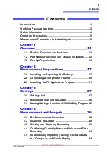 Preview for 3 page of Hioki LR5011 Instruction Manual