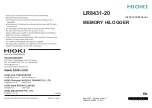 Preview for 204 page of Hioki LR8431 Instruction Manual