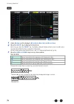 Предварительный просмотр 74 страницы Hioki LR8450 Instruction Manual