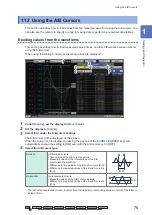 Предварительный просмотр 79 страницы Hioki LR8450 Instruction Manual