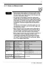 Preview for 47 page of Hioki MEMORY HiCORDER 8855 Instruction Manual