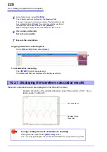 Preview for 240 page of Hioki MR8740 Instruction Manual