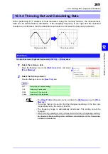 Preview for 261 page of Hioki MR8740 Instruction Manual