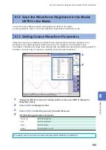 Предварительный просмотр 190 страницы Hioki MR8827 Instruction Manual