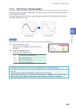 Предварительный просмотр 254 страницы Hioki MR8827 Instruction Manual