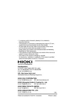 Preview for 28 page of Hioki MR8875 Measurement Manual