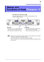 Preview for 13 page of Hioki MR8904 Instruction Manual