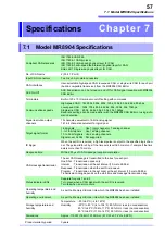 Preview for 61 page of Hioki MR8904 Instruction Manual