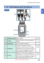 Предварительный просмотр 21 страницы Hioki PD3259-50 Instruction Manual