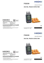 Hioki PD3259 Instruction Manual preview