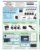 Hioki PQ3100 Measurement Manual preview