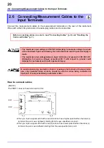 Preview for 24 page of Hioki PR8111 Instruction Manual