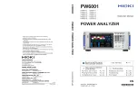 Hioki PW6001 Instruction Manual preview