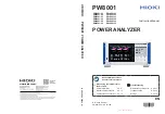 Preview for 1 page of Hioki PW8001-01 Instruction Manual