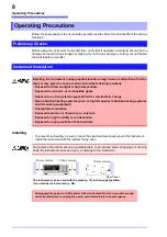 Preview for 14 page of Hioki RM3542-50 Instruction Manual