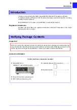 Предварительный просмотр 9 страницы Hioki RM3542 Instruction Manual