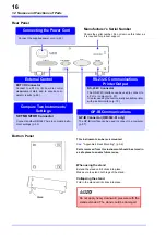 Предварительный просмотр 22 страницы Hioki RM3542 Instruction Manual