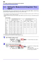 Предварительный просмотр 50 страницы Hioki RM3542 Instruction Manual