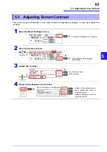 Предварительный просмотр 71 страницы Hioki RM3542 Instruction Manual