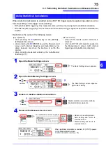 Предварительный просмотр 81 страницы Hioki RM3542 Instruction Manual