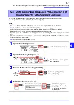 Предварительный просмотр 83 страницы Hioki RM3542 Instruction Manual