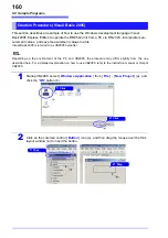 Предварительный просмотр 166 страницы Hioki RM3542 Instruction Manual