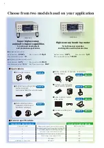 Preview for 2 page of Hioki RM3544 Manual