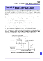 Preview for 345 page of Hioki RM3545 Instruction Manual