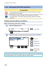 Preview for 122 page of Hioki ST5520 Instruction Manual